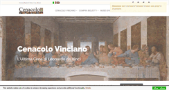 Desktop Screenshot of cenacolo.it